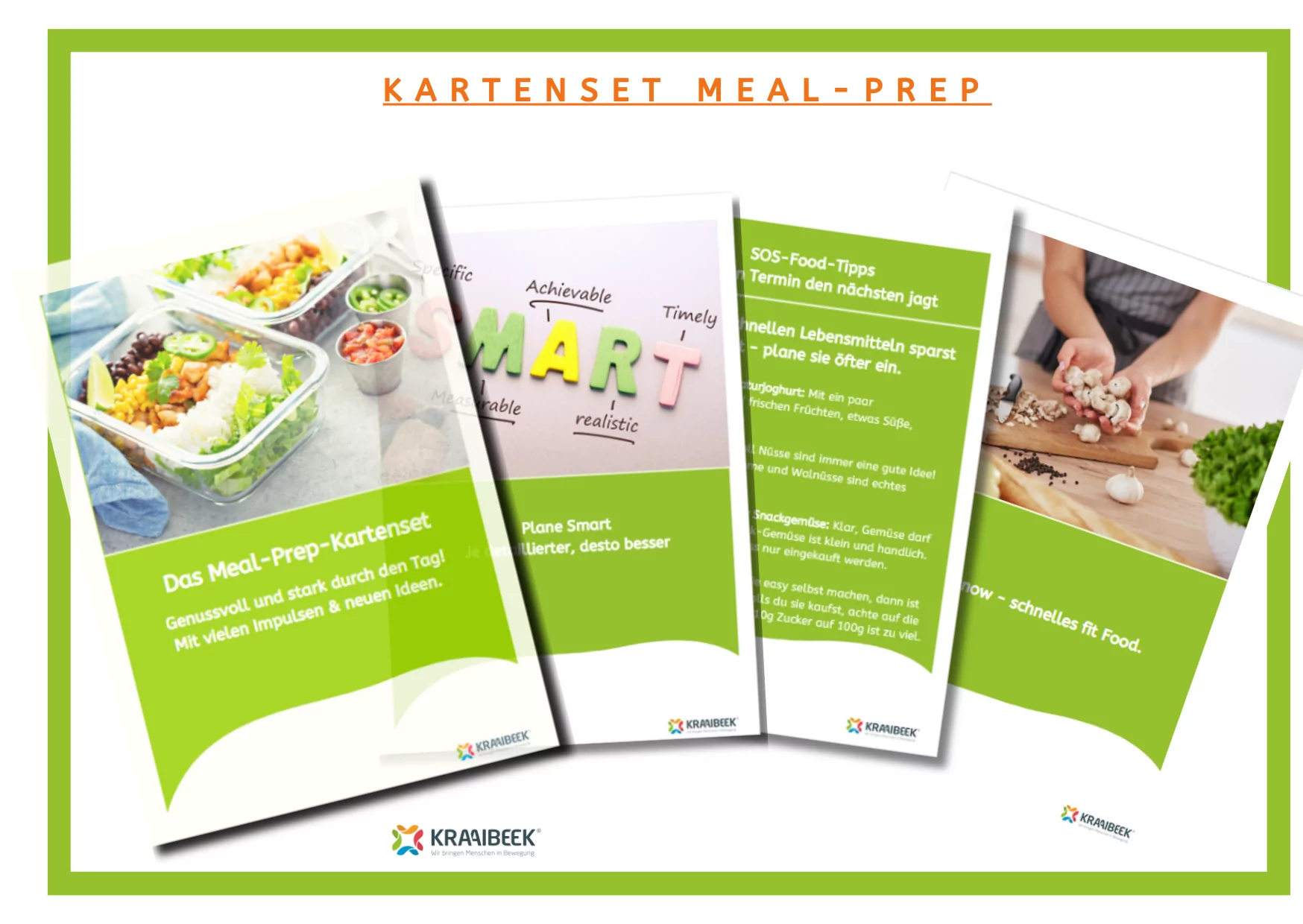 Kartenset Meal Prep